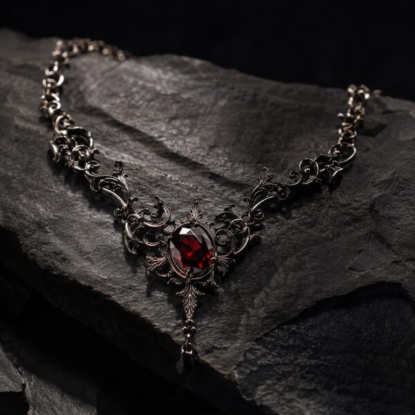 Gothic statement necklace